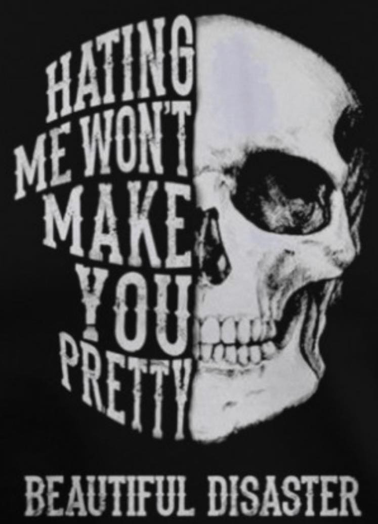 Hating Me DTF Print