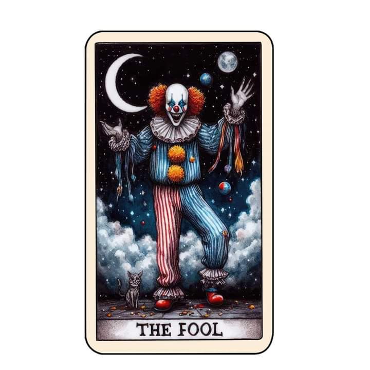 Pennywise "The Fool" Card DTF Print