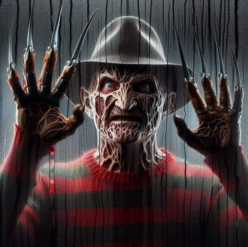 Freddy Looking In (Color) DTF Print