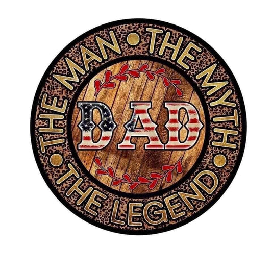 Dad -the Man- the Myth- the Legend PopSocket DTF Print