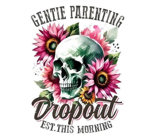Gentle Parenting Dropout Skull Print