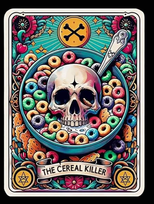 The Cereal Killer DTF Print