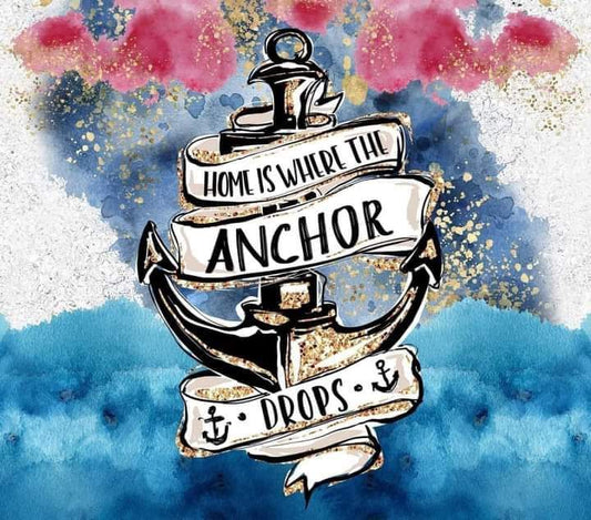 Home Is Where The Anchor Drops DTF